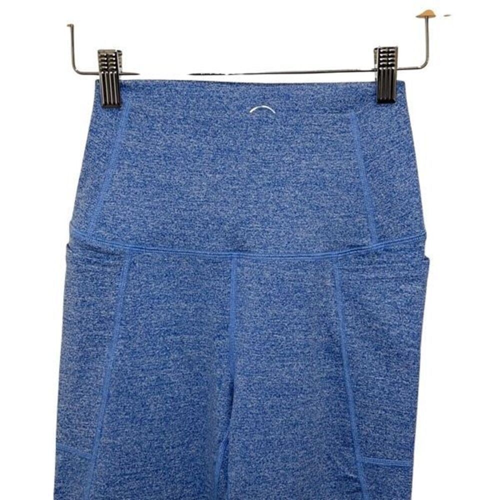 Addison Bay Womens Heather High Waisted Ludlow Pull-on Leggings Blue Small NWT - Picture 4 of 13